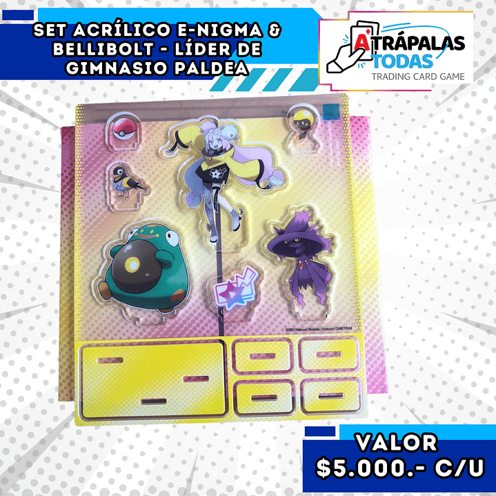 Soportes Acrílicos Coleccionables | Pokémon 3