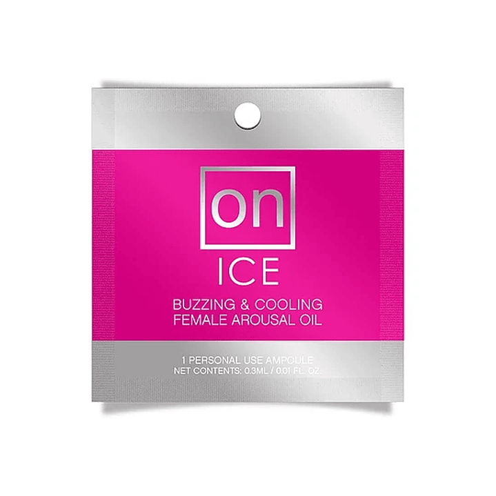 Sachet Aceite Excitante Femenino ON Ice 1