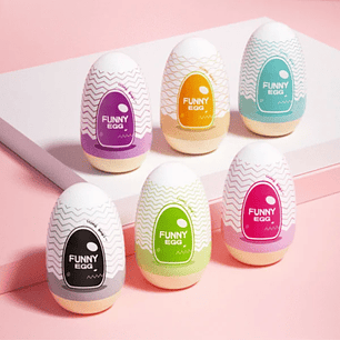 Huevo Masturbador Con Diseño Realista