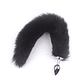 Plug Anal Cola De Zorro Negra Talla S - Miniatura 1