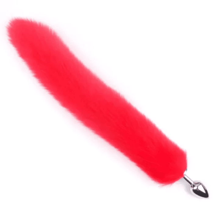 Plug Anal Cola De Zorro Roja Talla S 1