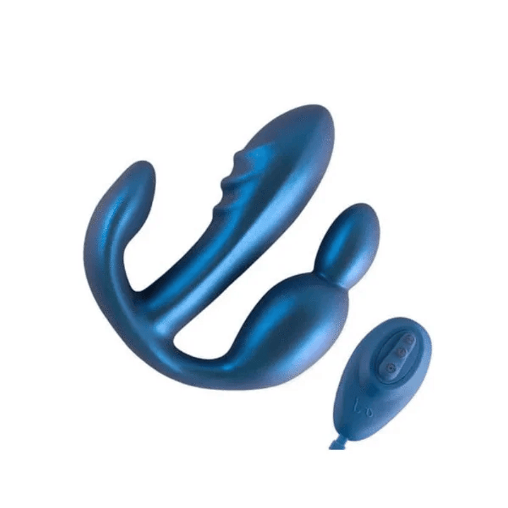 Vibrador doble a control Bali 1