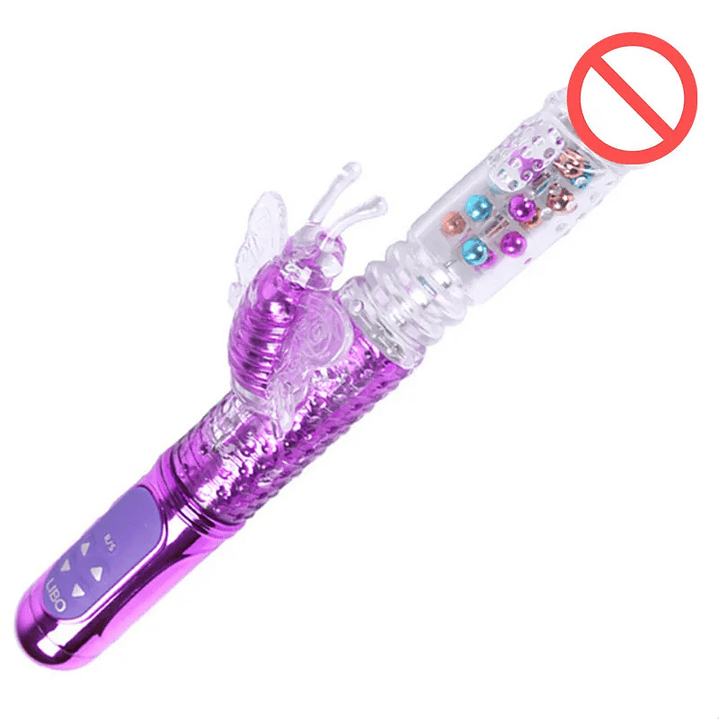  Vibrador Mariposa Gira 360° 1