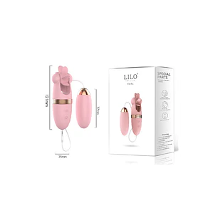 Huevo vibrador con lenguitas 
