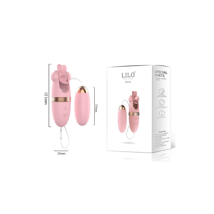 Huevo vibrador con lenguitas  1