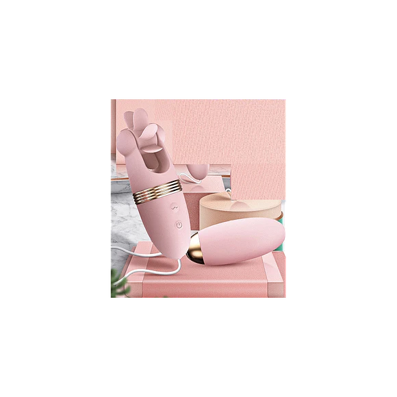 Huevo vibrador con lenguitas  3
