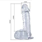 Dildo realista BAILE BW 20 cm - Miniatura 5