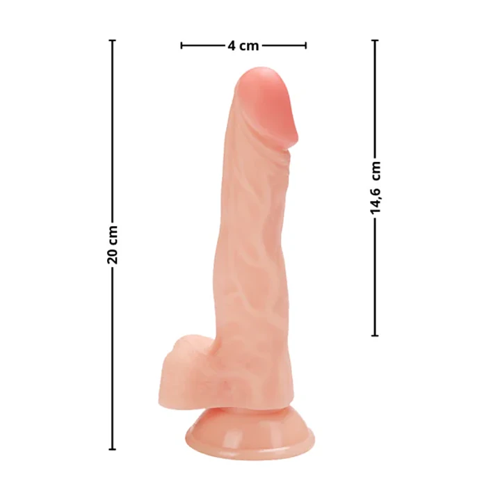 Dildo realista Jaydon 20cm 4