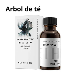 Aceite de masajes eroticos con Efecto calor y aromaterapia