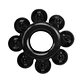 Kit 4 anillo para pene GetLock CHISA - Miniatura 2