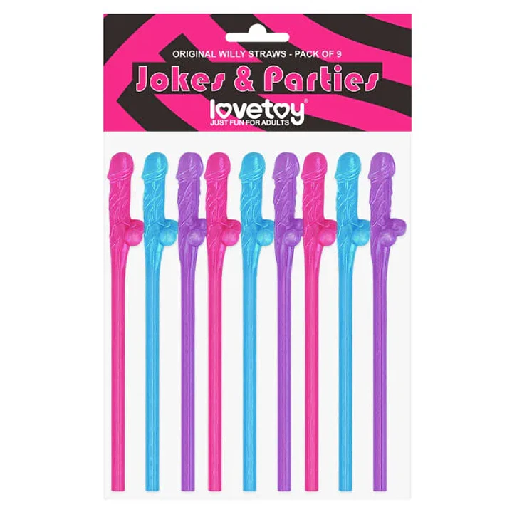 Bombillas de pene colores 1