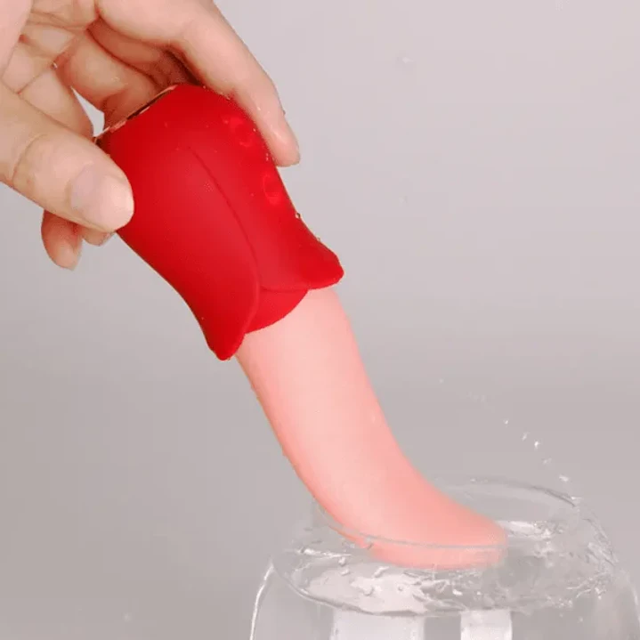 Rosa vibradora con lengua 5