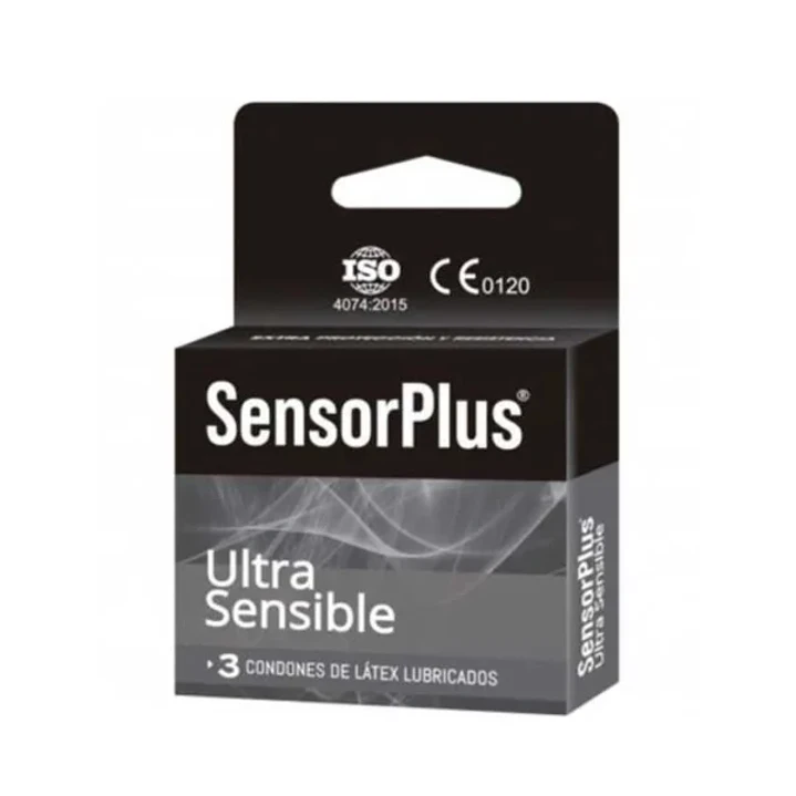 Preservativo SensorPlus Ultra Sensible x 3 unidades 1