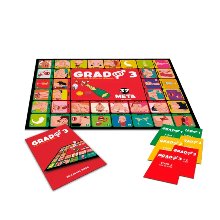 Juego de mesa «Grado 3» El juego Para Parejas Más Erótico 1