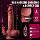 Dildo vibrador y telescópico hiperrealista TORERO - Miniatura 5