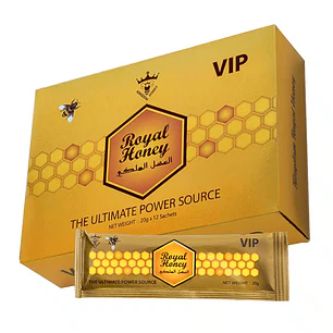 Potenciador Sexual unisex royal honey miel del amor 20Gr 1 sobre