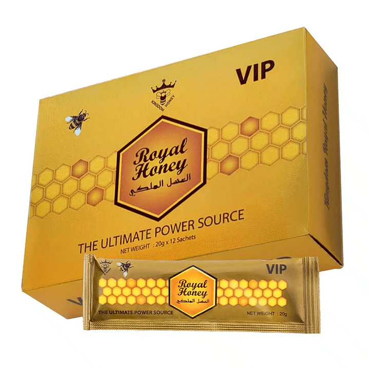 Potenciador Sexual unisex royal honey miel del amor 20Gr 1 sobre 1