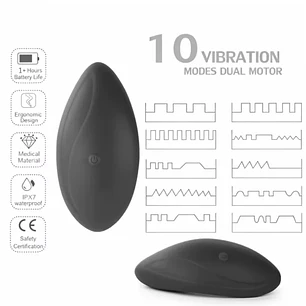 Vibrador a control para Ropa interior