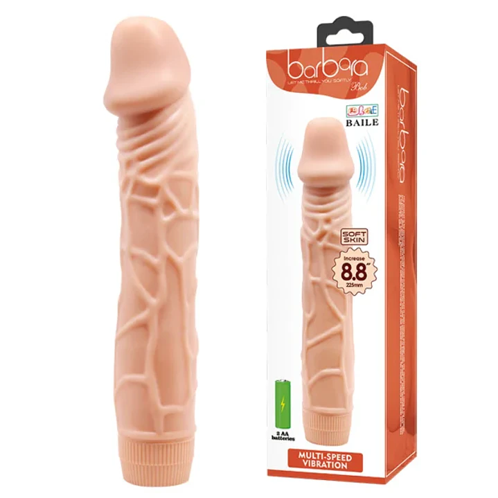 Dildo vibrador 22cm PRETTYLOVE 4