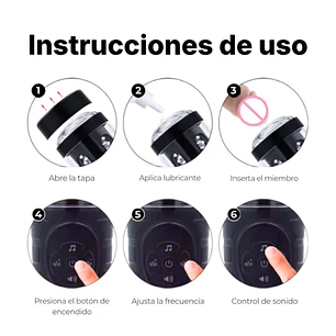 Masturbador Automático Giratorio Andromeda