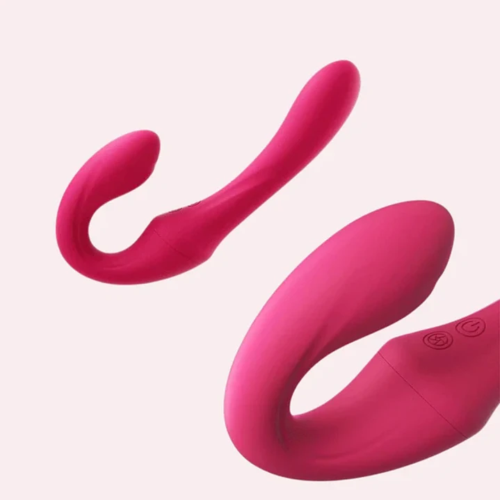 Vibrador Doble Con control 2