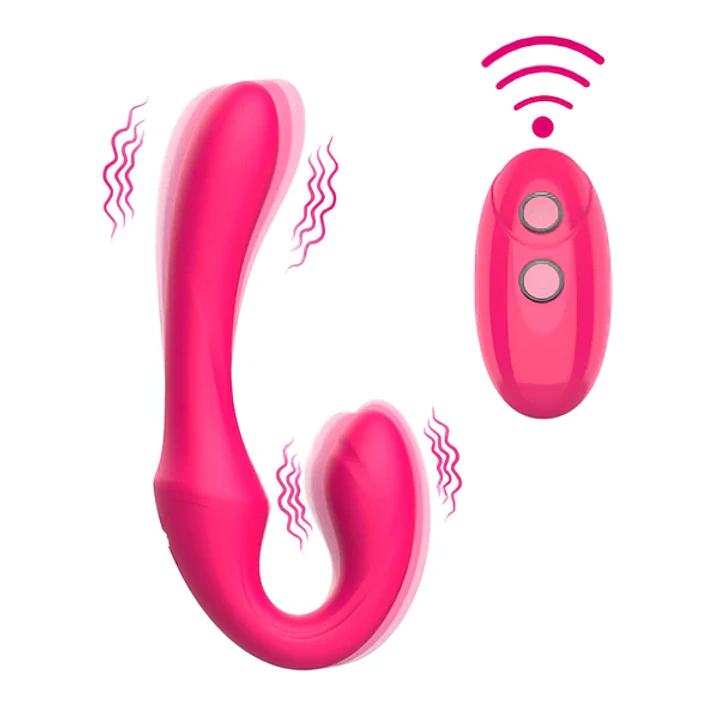 Vibrador Doble Con control 1