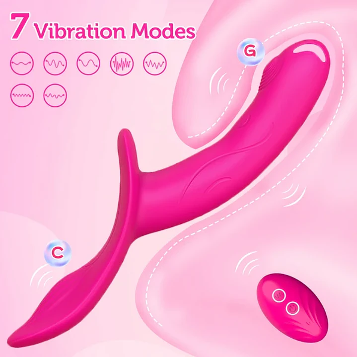 Vibrador Doble con Arnés 3