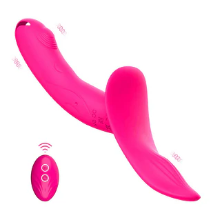 Vibrador Doble con Arnés