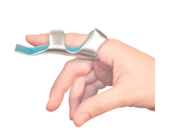 Férula de dedo tipo C con Velcro