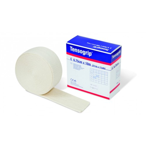 Tensogrip F, Vendaje Tubular Elasticado - 10 CM X 10 M - Rollo