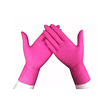 GUANTES DE NITRILO ROSADO