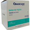 Gasa no tejida Estéril 4 pliegues 5 x 5cm Cja x 50 sobres