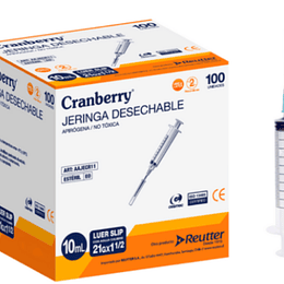 Jeringa desechable 20ML