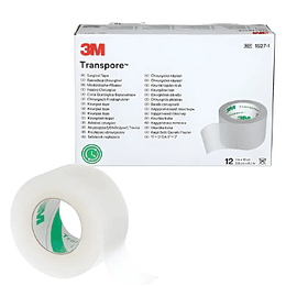 Cinta Quirúrgica 3M™ Transpore™ White 1534