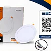 PANEL LED REDONDO EMBUTIDO 3W 6500K LUZ FRIA - LUZ CÁLIDA