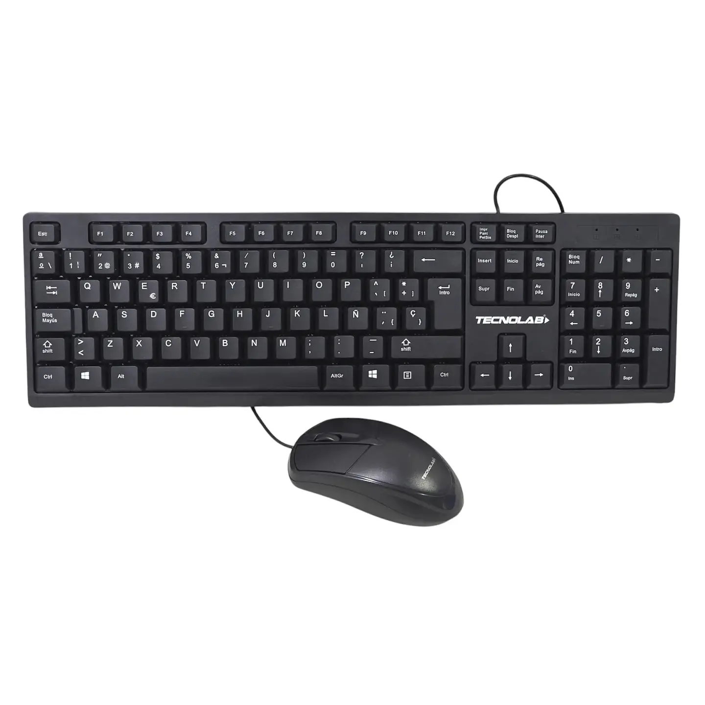 Kit Combo Teclado y Mouse Tecnolab TL623 1