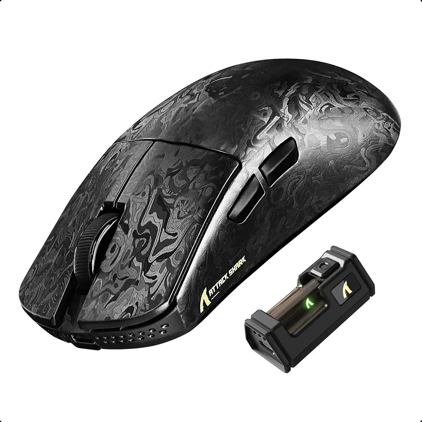 Mouse Attack Shark R11 Ultra 8k Carbon Fiber Wireless 8k Negro 1