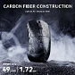 Mouse Attack Shark R11 Ultra 8k Carbon Fiber Wireless 8k Negro - Miniatura 2
