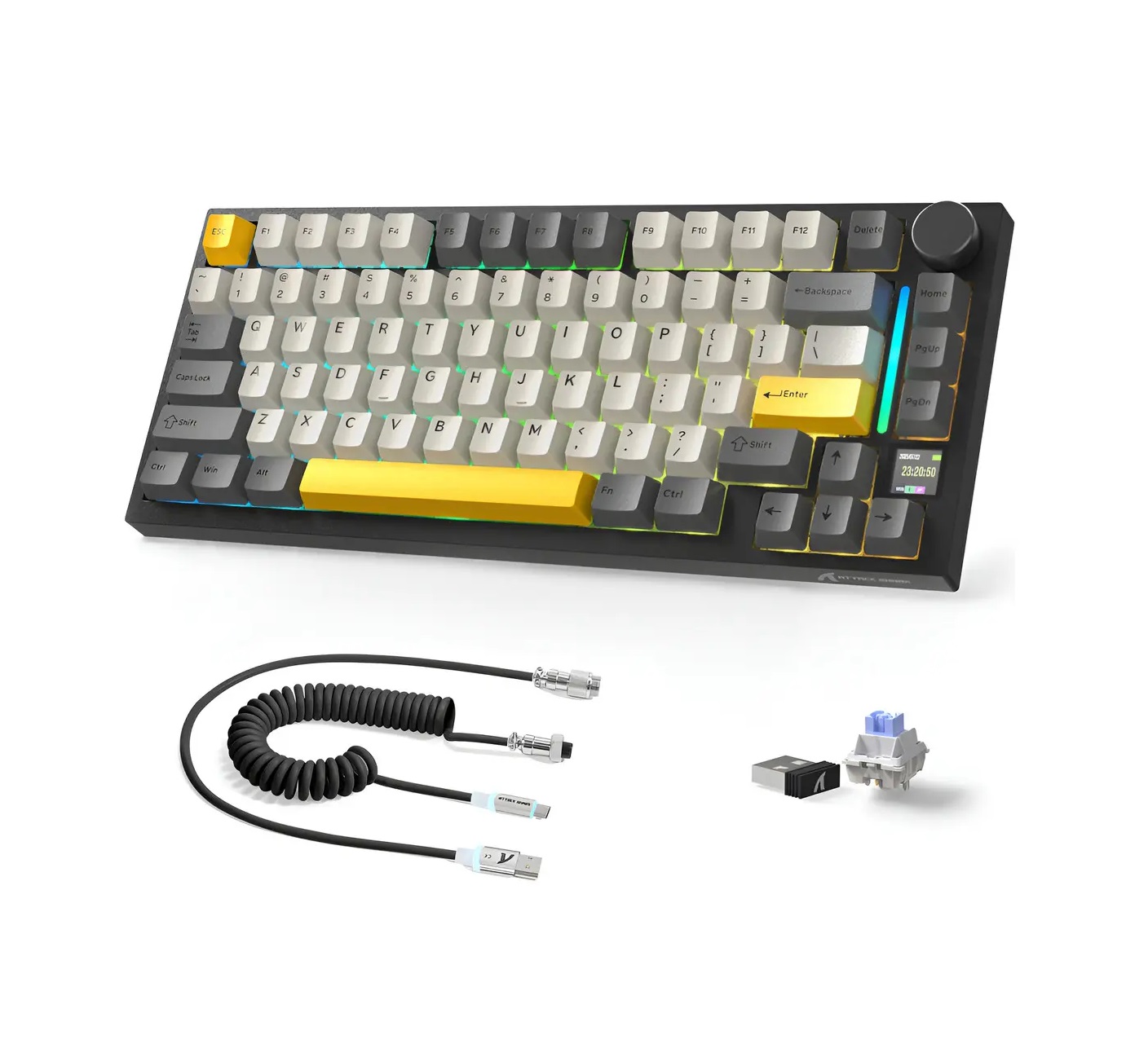 Attack Shark X820 Ultra (Alámbrico con Pantalla TFT)