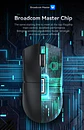 Mouse Gamer X11 Attack Shark Tri Mode 22000 Dpi Paw3311 Dock Color Negro - Miniatura 11