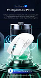 Mouse Gamer X11 Attack Shark Tri Mode 22000 Dpi Paw3311 Dock Color Negro - Miniatura 12