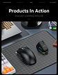 Mouse Gamer X11 Attack Shark Tri Mode 22000 Dpi Paw3311 Dock Color Negro - Miniatura 18