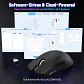 Mouse Attack Shark X11SE Inalámbrico Ultraligero Para Juegos Color Negro - Miniatura 4