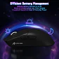 Mouse Attack Shark X11SE Inalámbrico Ultraligero Para Juegos Color Negro - Miniatura 6