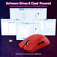 Mouse Gamer Attack Shark X11 Tri Mode 22000 Dpi Paw3311 Color Rojo - Miniatura 5