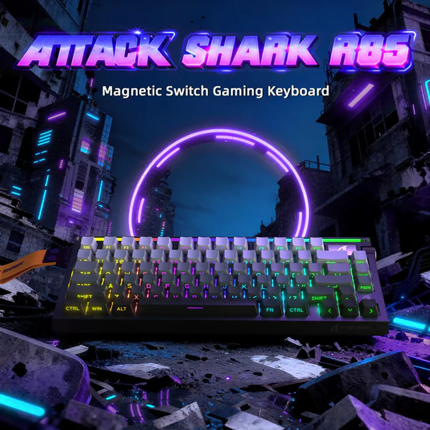 Attack Shark R85 HE (75% - Alámbrico 8khz) 2