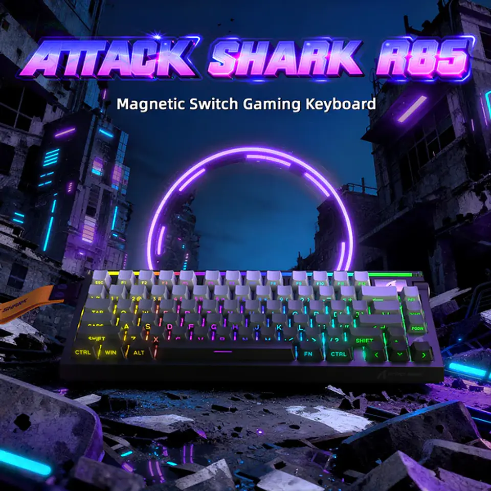 Attack Shark R85 HE (75% - Alámbrico 8khz) 2