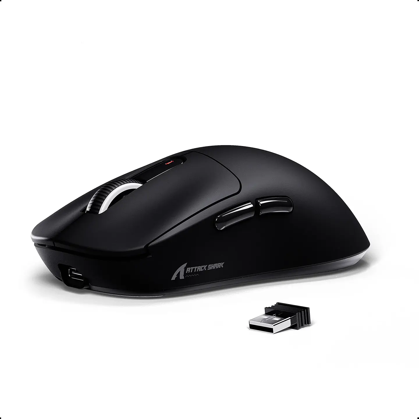 Mouse Attack Shark X3 Wireless Gaming Paw3395 Superlight Negro 1