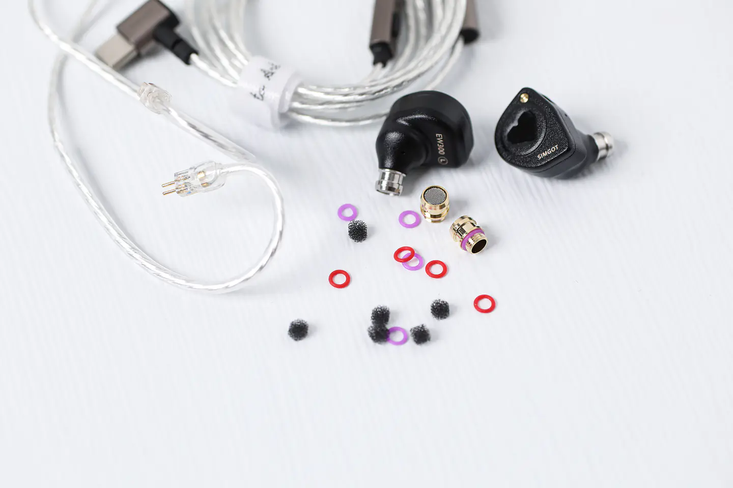 Simgot EW300 DSP — Cable USB-C 11