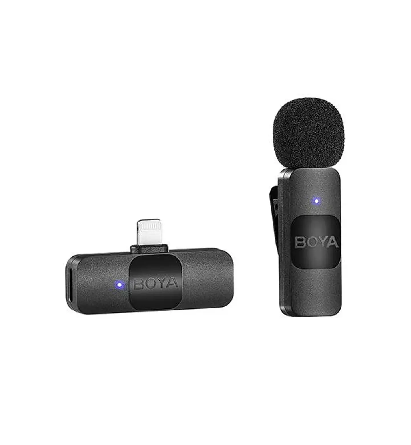 Boya BY-V1 Micrófono Inalámbrico Ultra Compacto y Portable 2.4GHz Conector Lightning 1